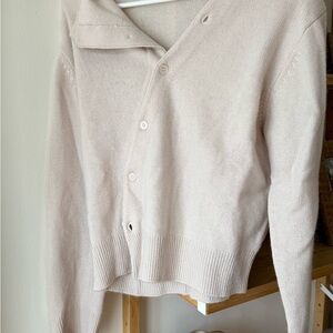 Boheme Goods Cashmere / Wool Asymmetric Knit Sample, S/M (one of a kind) ×